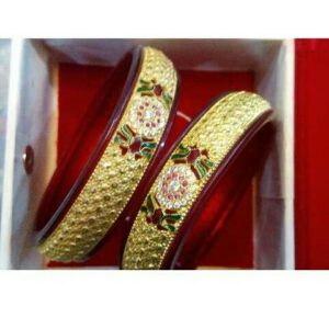 Fancy Gold Platted Bangle