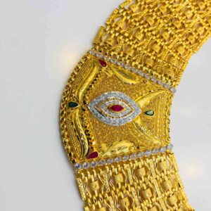 916 Gold Mogal Maa Bharvadi chain