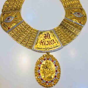 916 Gold Mogal Maa Bharvadi chain