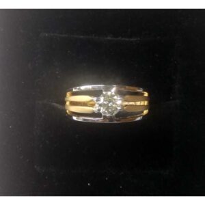 916 Gold Gents Ring