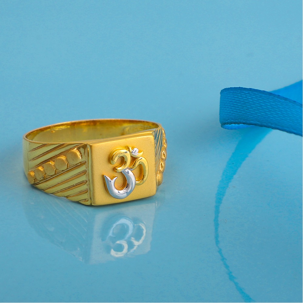 916 gold plain god design