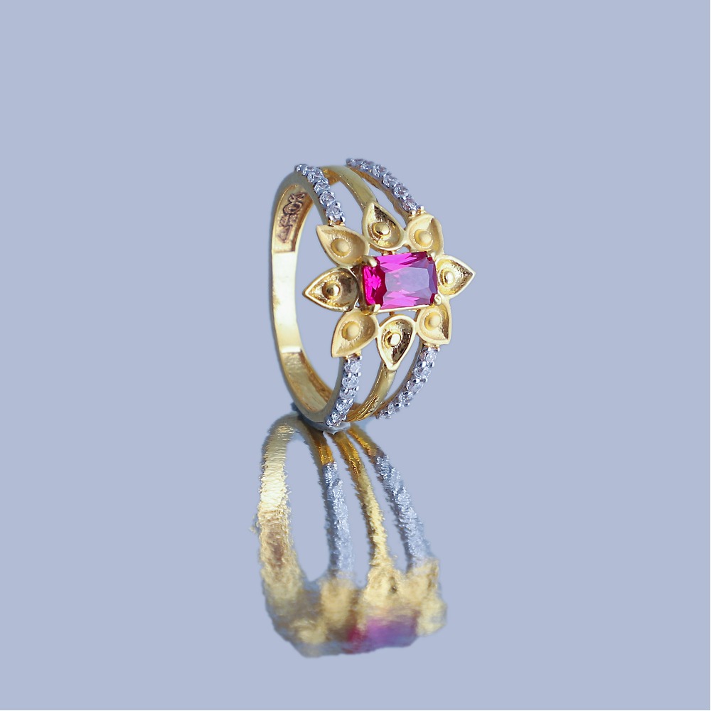 916 gold cz design
