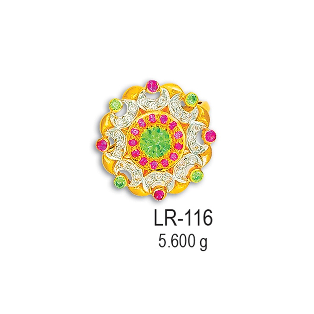CZ-Gold-Ladies-Ring-LR-116