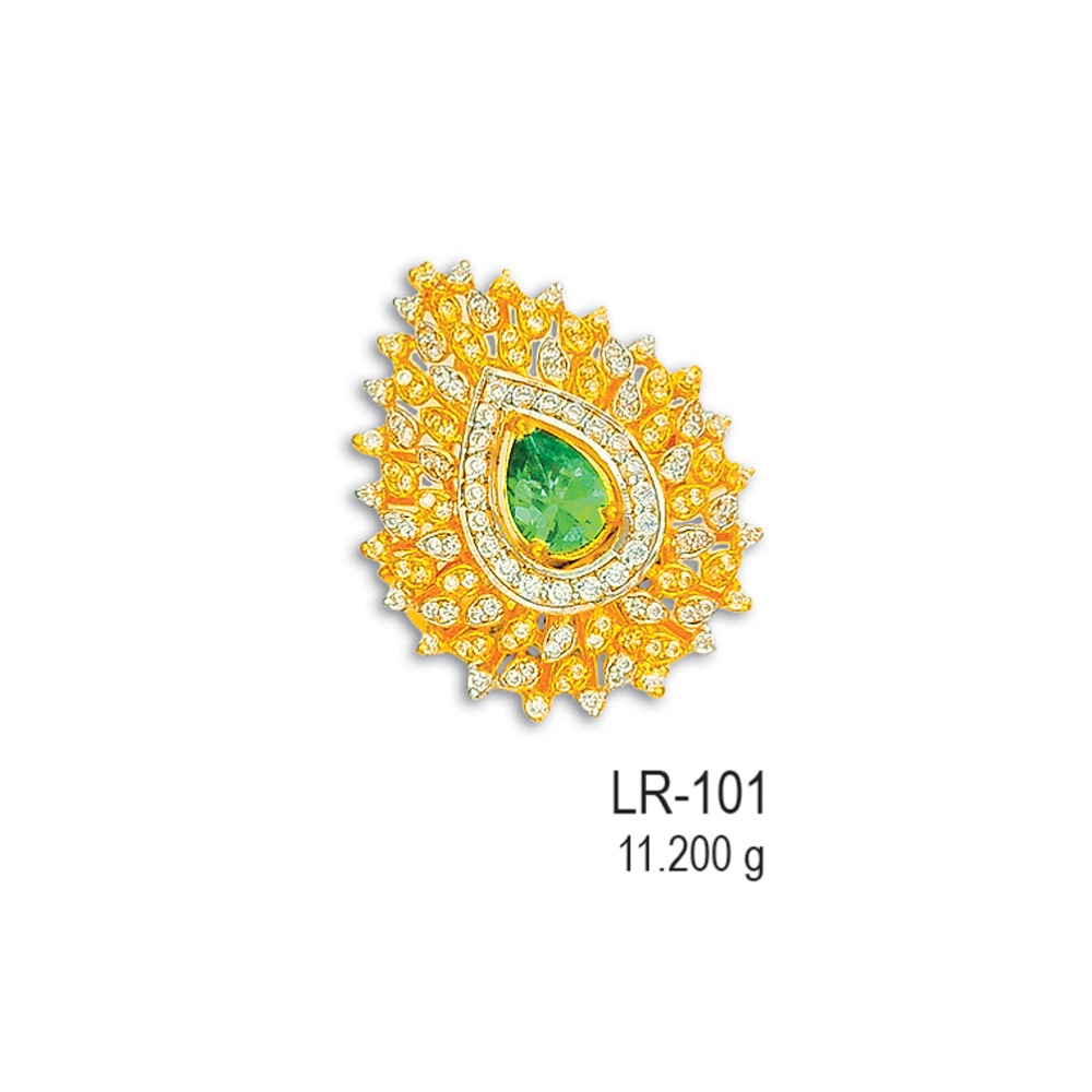 CZ-Gold-Ladies-Ring-LR-101