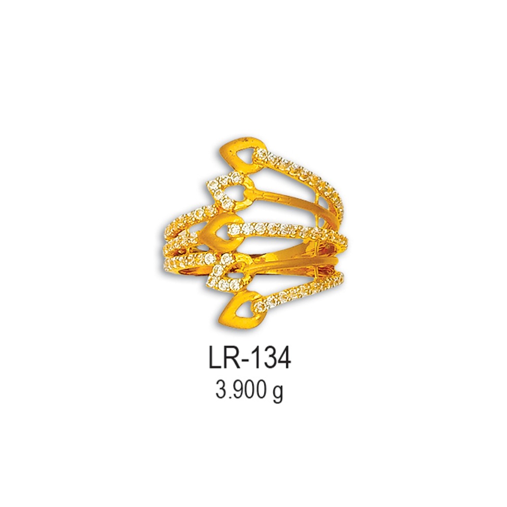 CZ-Gold-Fancy-Ladies-Ring-LR-134