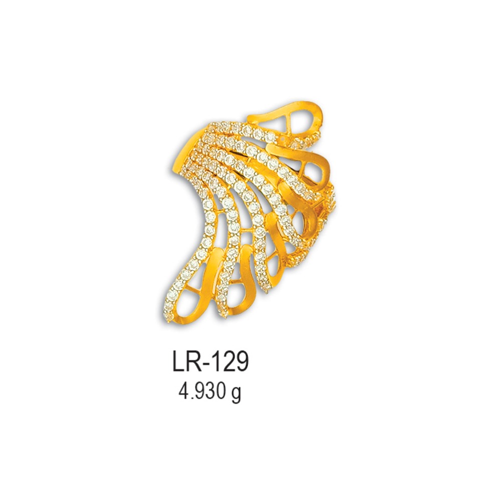 CZ-Gold-Fancy-Ladies-Ring-LR-129