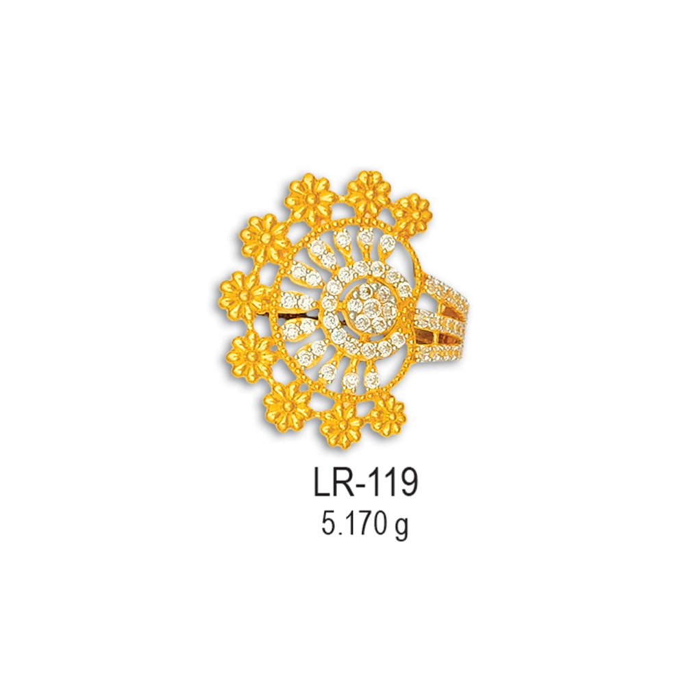 916-Gold-Fancy-CZ-Diamond-Ring-LR-119