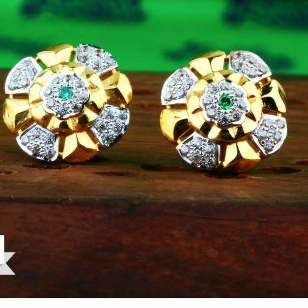 22KT Gold Ladies Fancy Earring