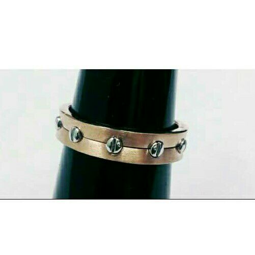 18k/750 Rose Gold Diamond Ring