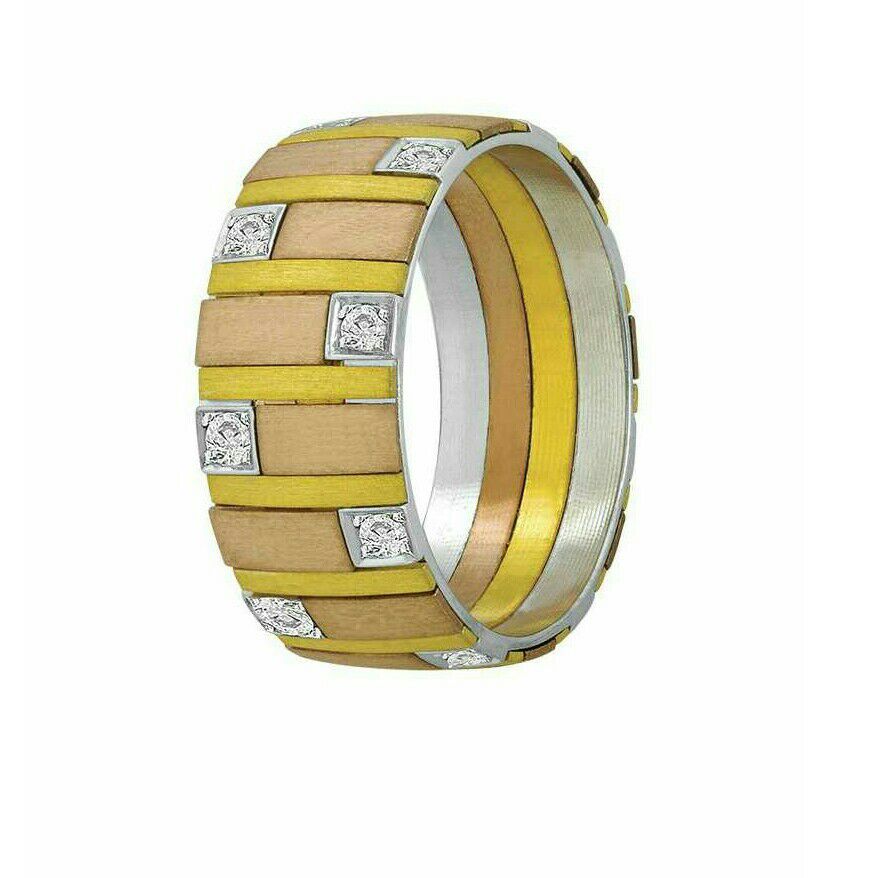 18K Gold Diamond Designer Ring