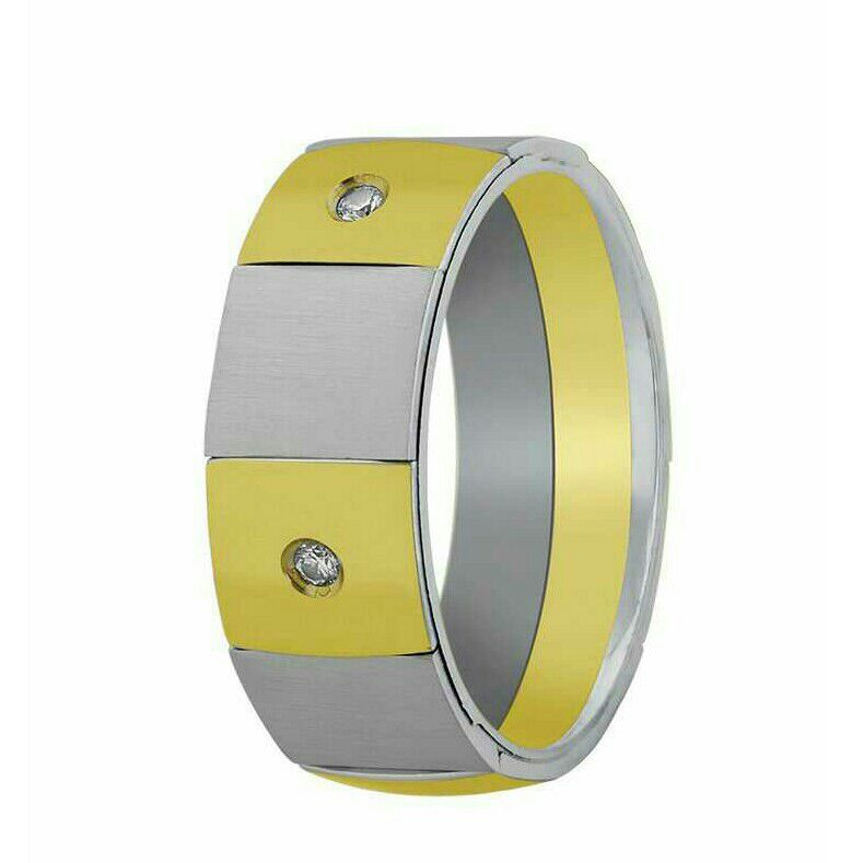 18K Gold Designer Couple Ring