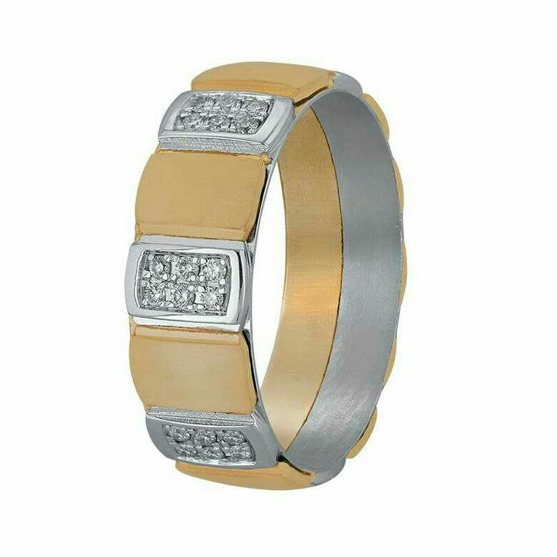 18K / 750 Gold Designer Couple Ring
