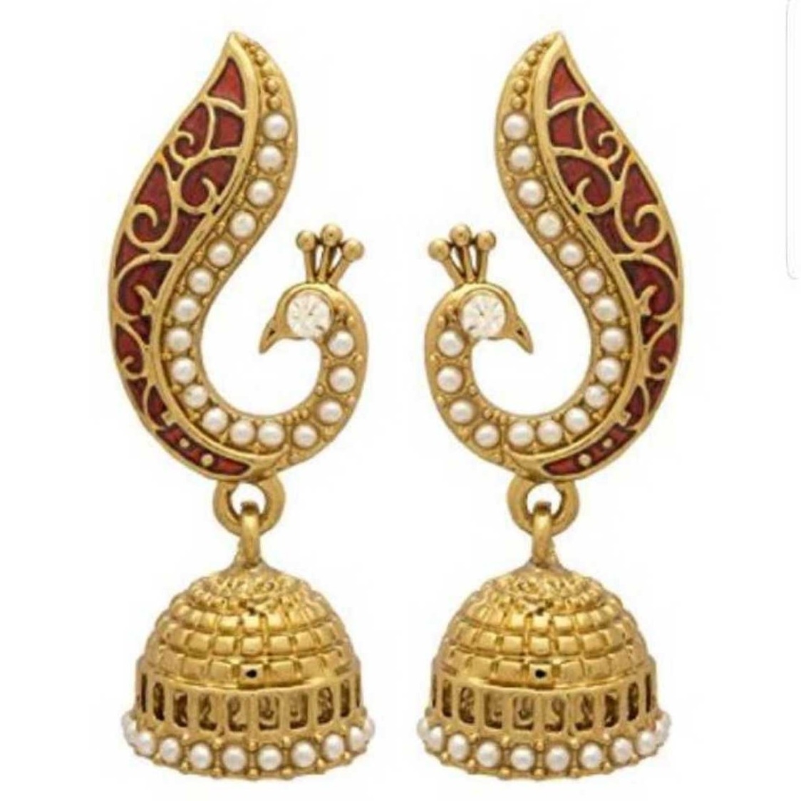 Fancy Indian Ladies Peacock Shaped Zumar buti