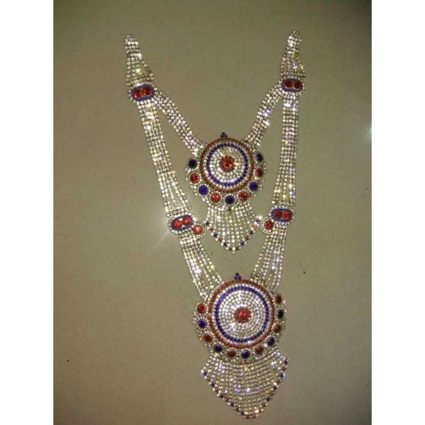 Fancy Diamond Necklace Set