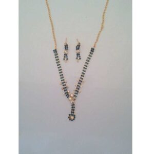 Fancy Diamond Necklace Set