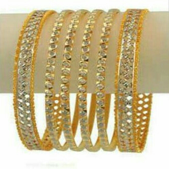 Fancy Indian Brass Ladies Bangle