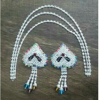 Fancy Diamond Necklace Set