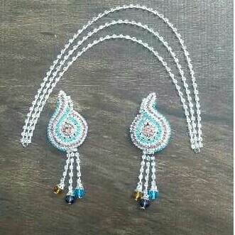 Fancy Diamond Necklace Set