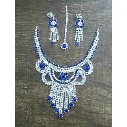 Fancy Diamond Necklace Set