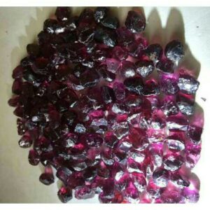 5000ct hexagonal red garnet