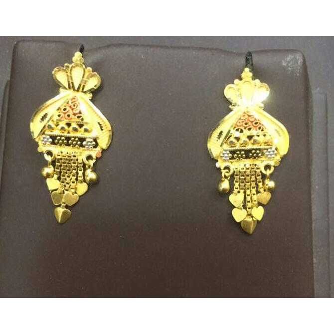 22KT Gold Fancy Butti