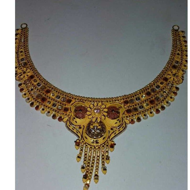 22k Gold Fancy Necklace