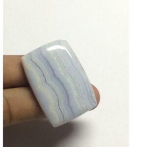 50ct rectangle blue onyx