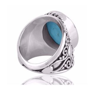 Arizona Turquise Gemstone 925 Sterling Silver Ring