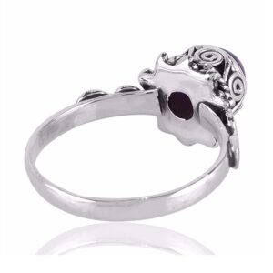 Amethyst Gemstone 925 Sterling Silver Ring