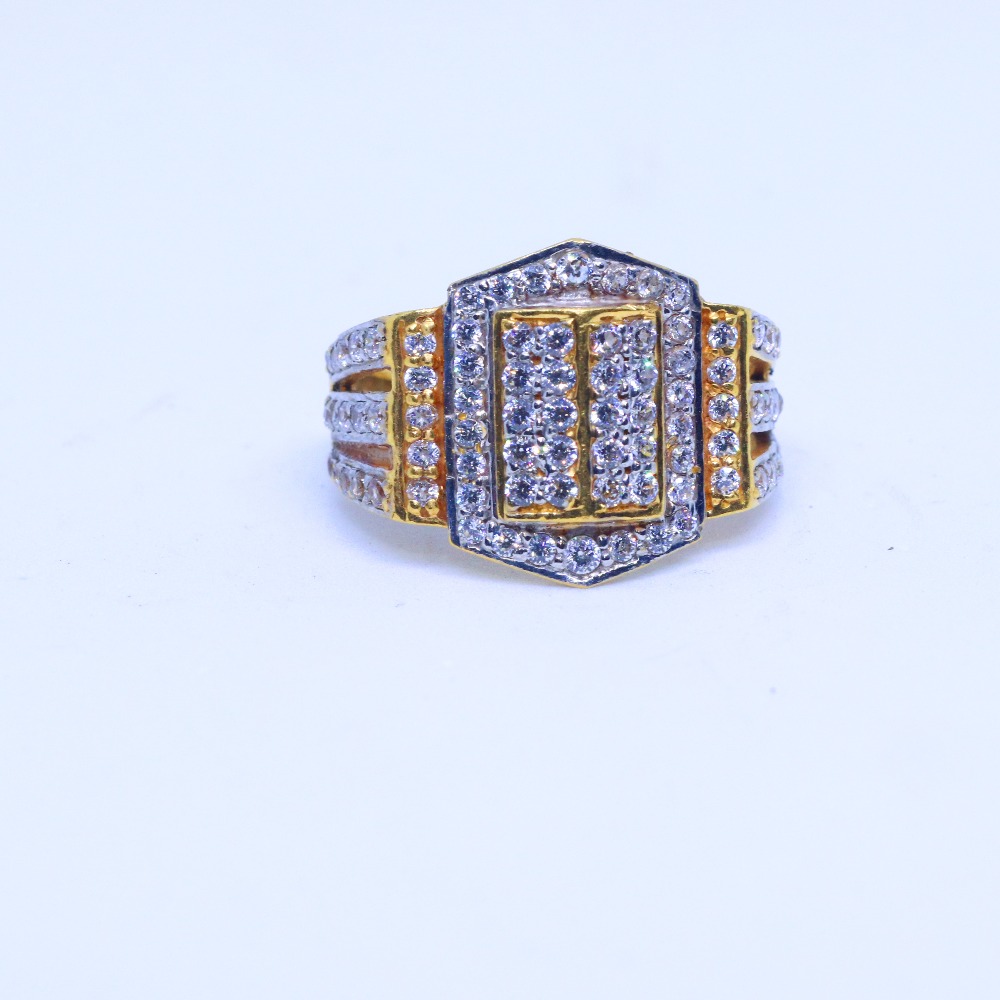 916 / 22ct Yellow Gold Fancy ring for Men GRG0002