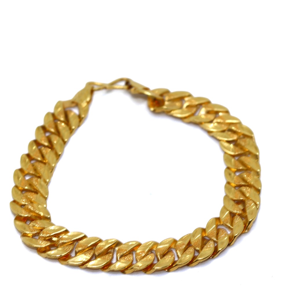 916 / 22ct yellow gold delicate lucky for gents GBG0001