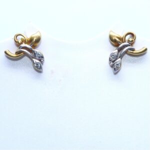 22/20 KT Delicate Flower Shape daily ware Earring for Ladies BTG0015