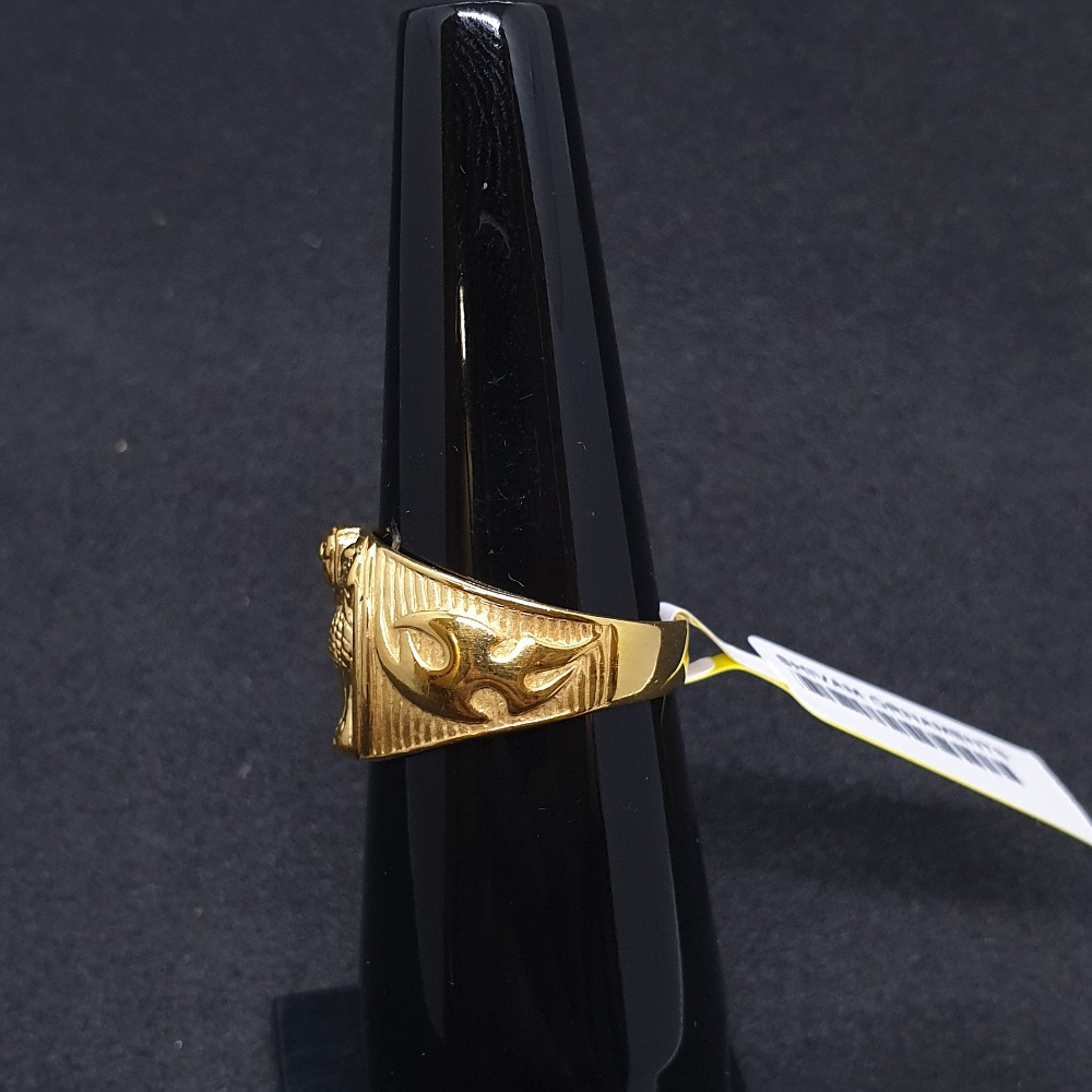 Ashok Stambh Gents Ring Plain GRG-0185 - Image 2