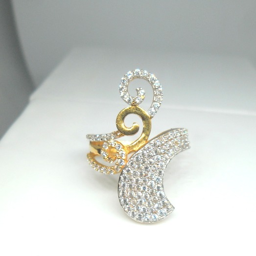 22kt / 916 gold fancy wedding ring for women lrg0120
