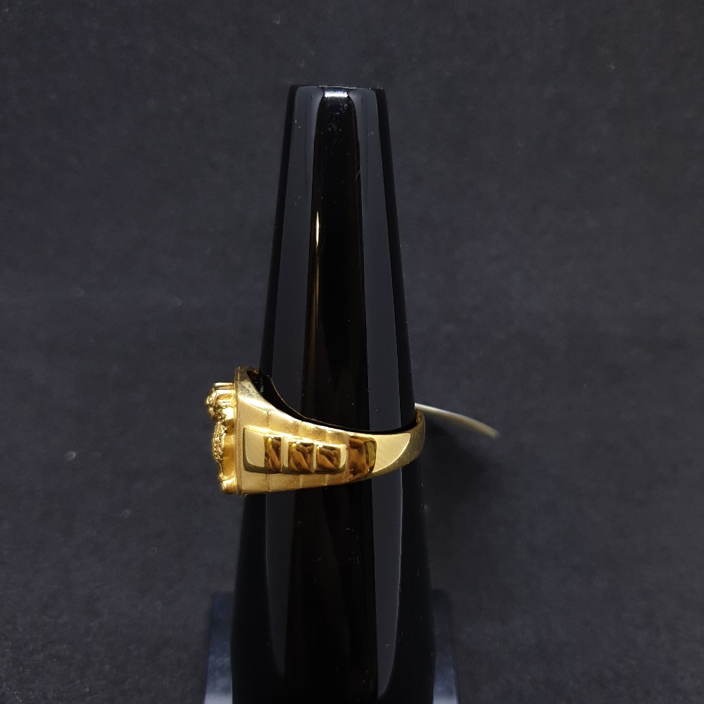 Ashok Stambh Gents Ring Plain GRG-0211 - Image 2