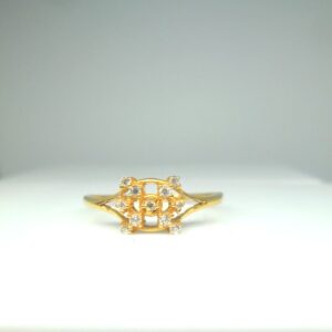 22kt / 916 gold fancy delicate dailyware ring for ladies lrg0090