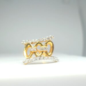 22KT / 916 Gold Special officeware Ring For Ladies LRG0355