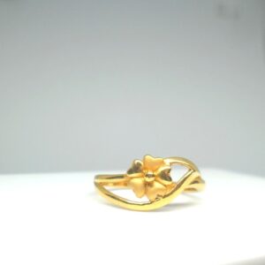 22KT / 916 Gold Plain dailyware Ring for Ladies LRG0453