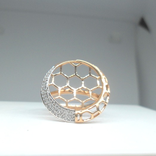 18KT Rose Gold Special Occasional Ladies Ring LRG0457