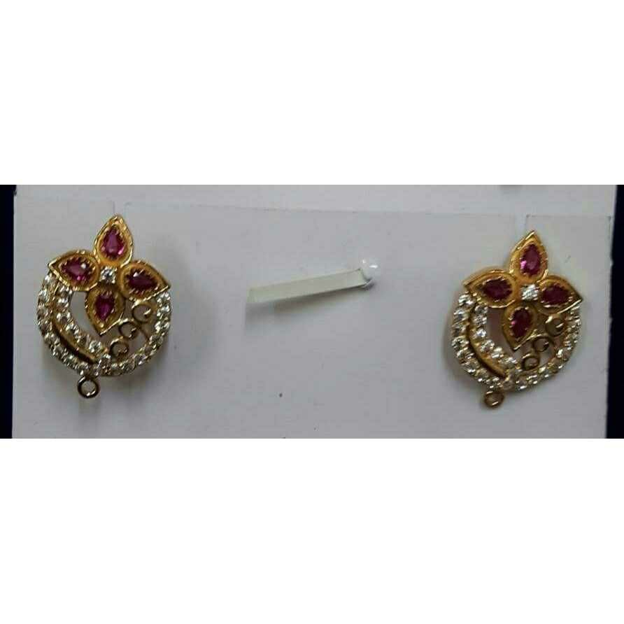 22KT Yellow Gold Ladies Indian Charming Earring