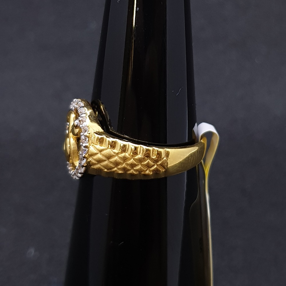 Om Gents Ring Plain GRG-0198 - Image 2