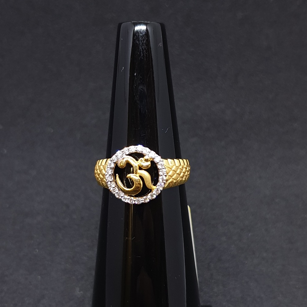 Om Gents Ring Plain GRG-0198