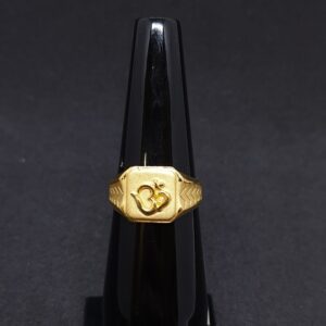 Om Gents Ring Plain GRG-0181