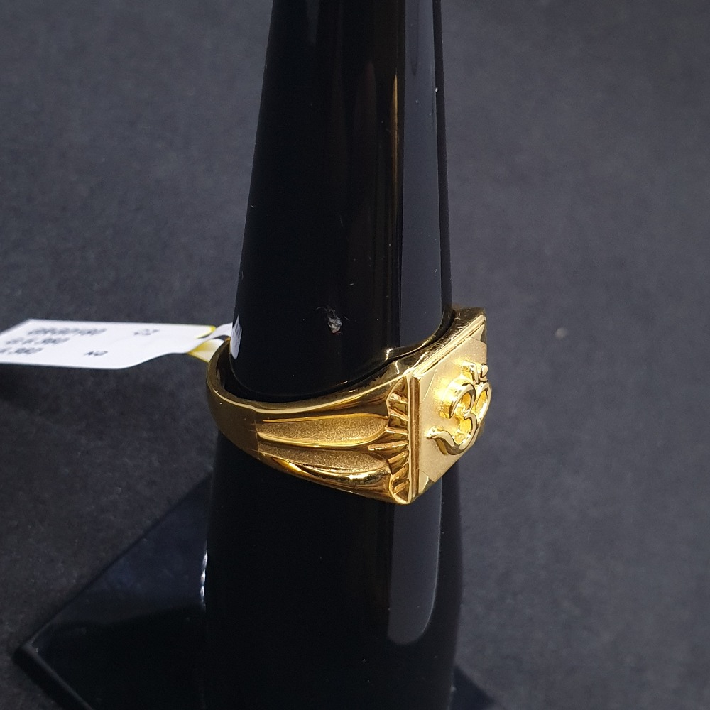 Om Gents Ring Plain GRG-0180 - Image 2