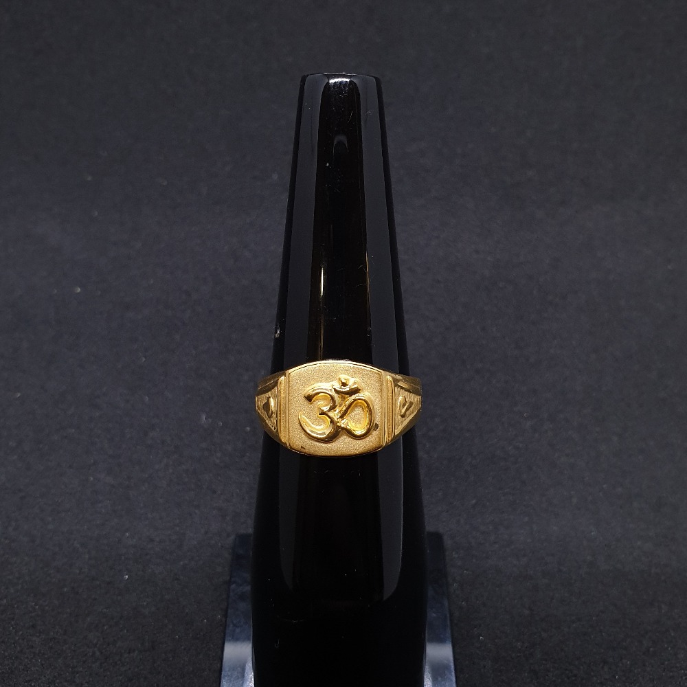 Om Gents Ring Plain GRG-0177