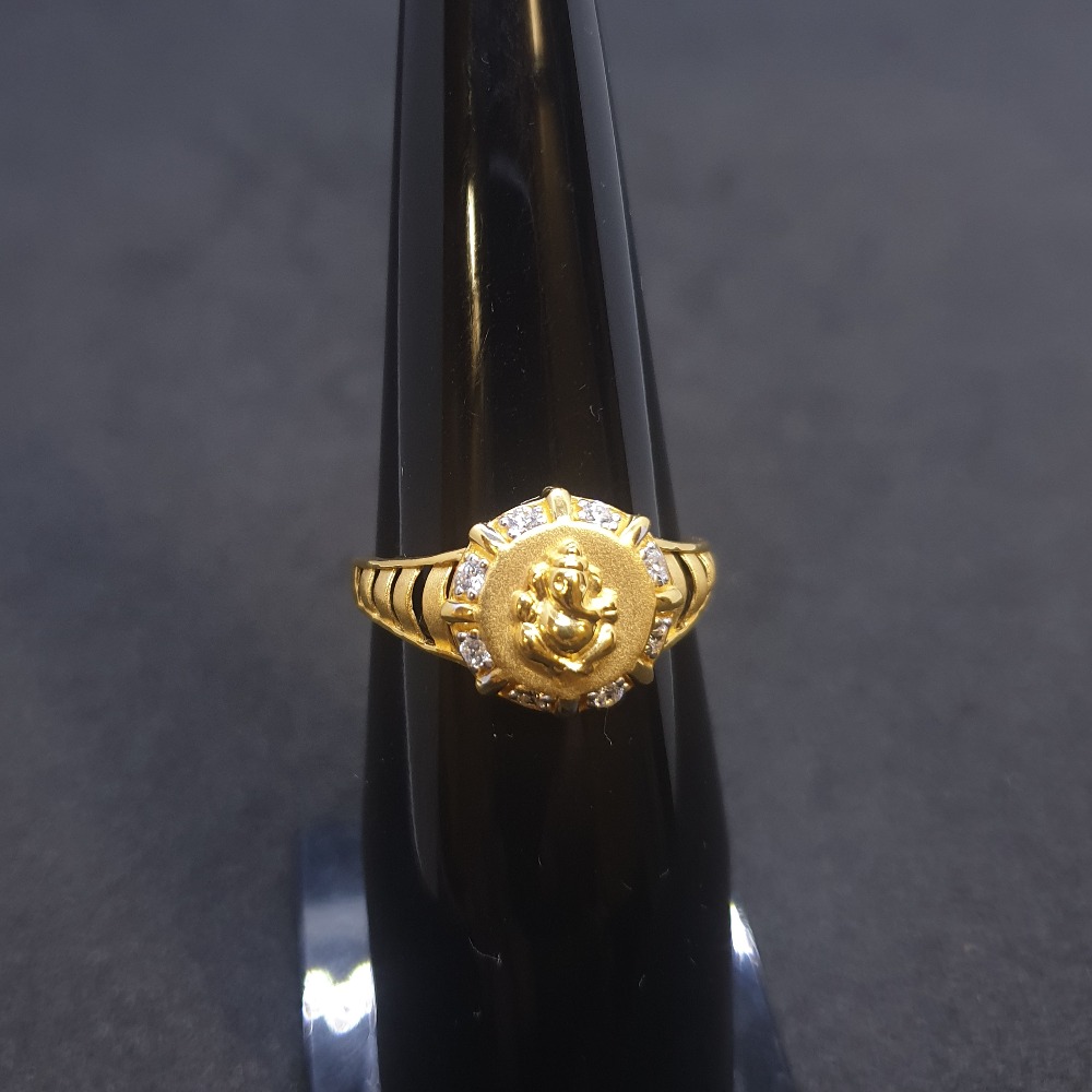 Ganpati Gents Ring Plain GRG-0122