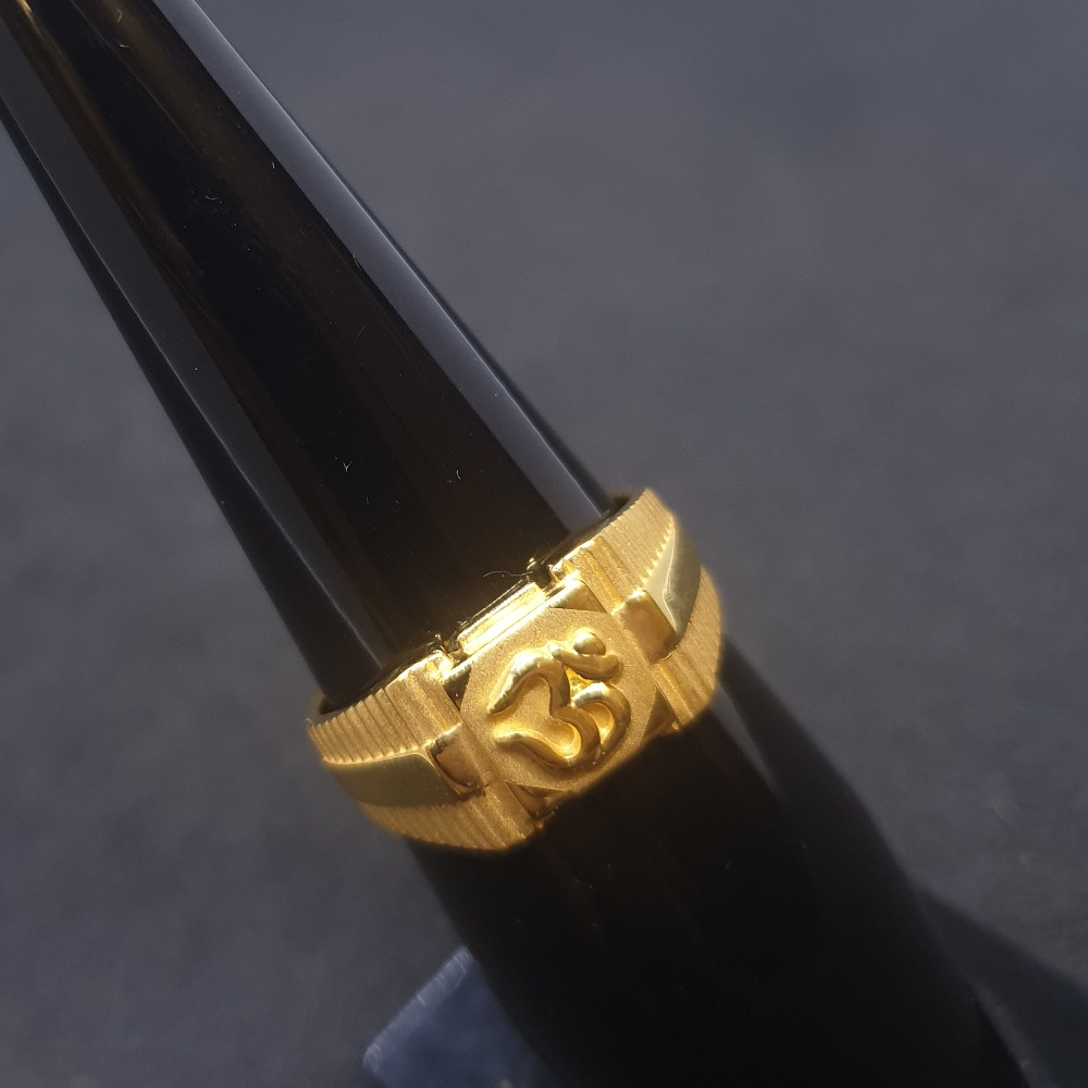 Om Gents Ring Plain GRG-0102