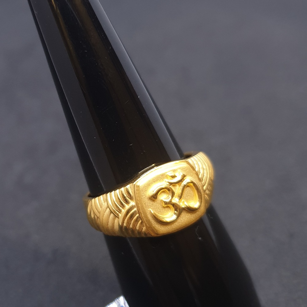 Om Gents Ring Plain GRG-0078
