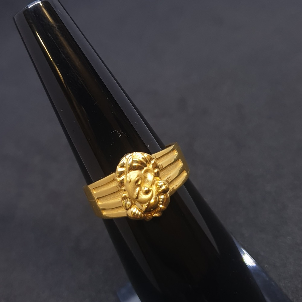 Ganpati Gents Ring Plain GRG-0070
