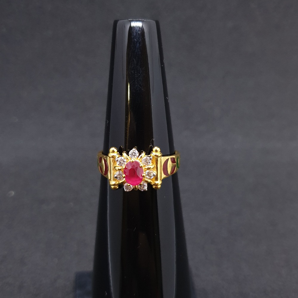Meena Ladies Ring Diamond LRG-0261